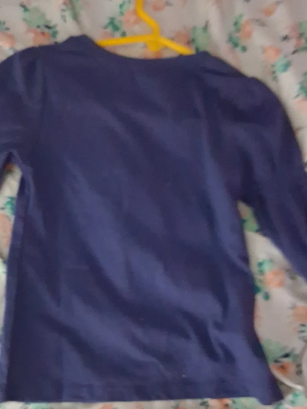 Garanimals Purple Long-Sleeve 'SMILE' Heart Graphic Tee
